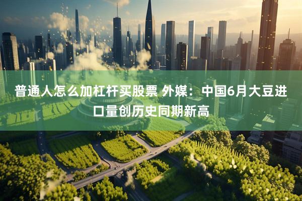 普通人怎么加杠杆买股票 外媒：中国6月大豆进口量创历史同期新高